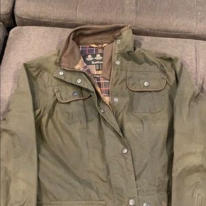 Barely used Barbour Waxed Cotton Utility Jacket